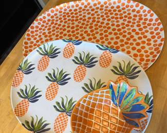 Melamine platters