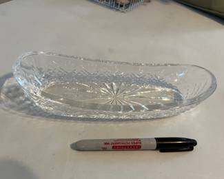 Waterford crystal relish/celery dish