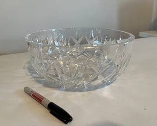 Waterford crystal large bowl