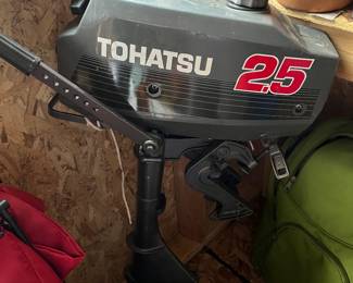 Tohatsu boat motor