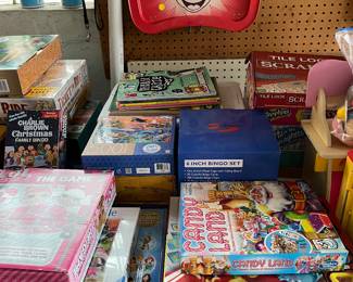 Games, toys and puzzles - many brand new!