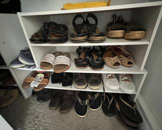 and shoe storage!