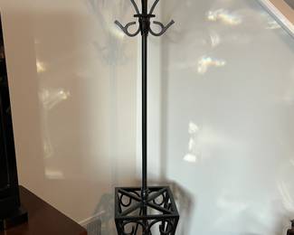 Metal coat rack/umbrella stand