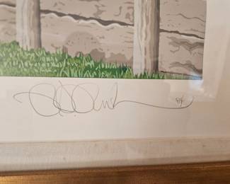 Rick Rush Signed artwork