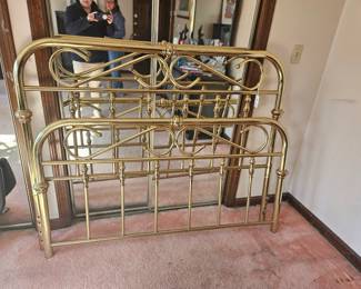 Gold Bedframe 
