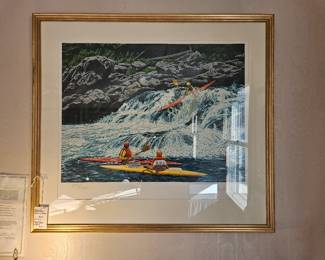 Rick Rush Signed Artwork 