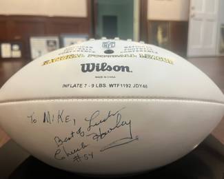 Chuck Howley inscribed