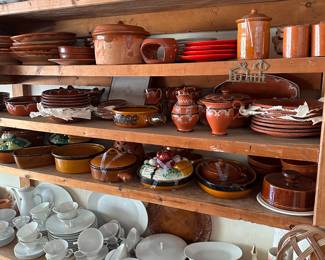 More sets of dishes 