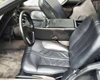 DeLorean Front Seat