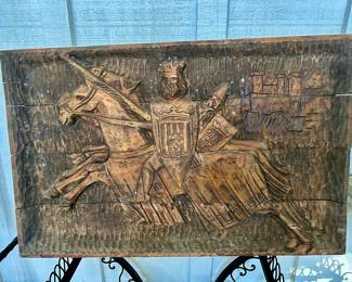 Hand Carved Wall Art