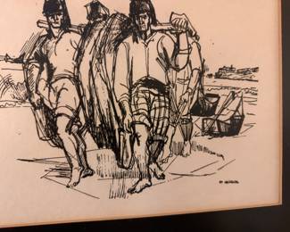 Original Pin & Ink by Paul Girol