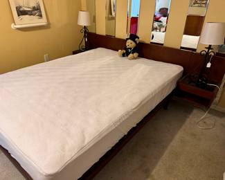 MCM Danish Headboard and Frame