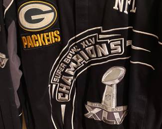 Green Bay Packers (2011) #45 Super Bowl Champions Wool Jacket
