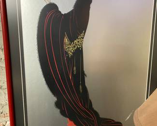 Erte Lithograph, Pencil Signed.