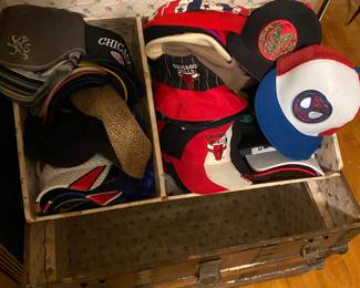 Baseball Caps!! Vintage Trunk