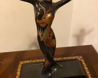 Franklin Mint Mask of the Dragon Lady, Erte