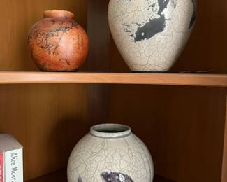 Pottery by Grand Rapids artist Scott Berman.