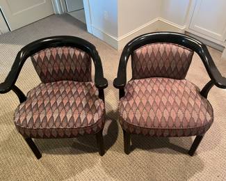 Matching armchairs.