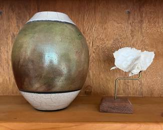 Vase by Grand Rapids artist Scott Berman.