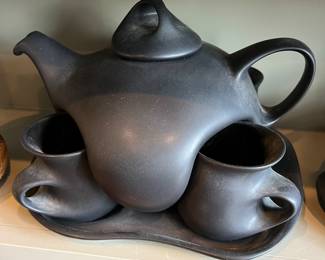 Peter Saenger Biomorphic coffee/tea set.