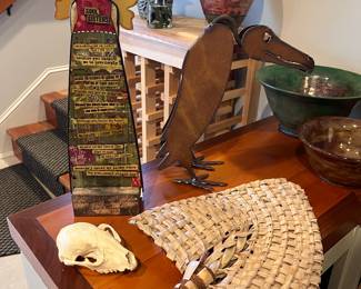 Excellent selection of art, decor and curiosities sale-wide.