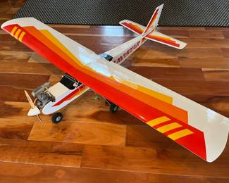 Hobbico Avistar remote control airplane.