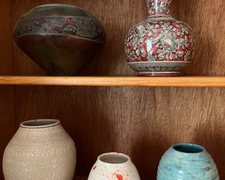 Pottery by Grand Rapids artist Scott Berman.