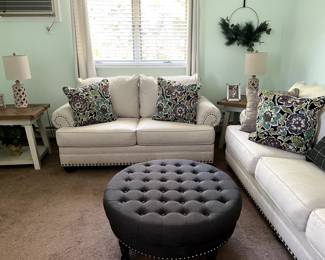 Sofa and love seat