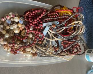 Miscellaneous costume jewelry