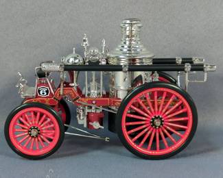 National Motor Museum Mint Die Cast 1903 Ford Model A, 1/32 Scale, Has COA And Limited Edition American Fire Engine Classics 1886 American LaFrance Silsby-Manning Steam Fire Engine, 1/43 Scale, Both In Original Boxes