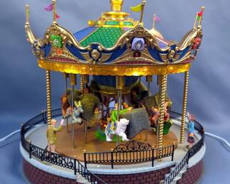 Carole Towne 2013 Sunshine Carousel, 11" Tall, With Original Box