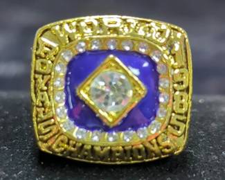 George Brett Kansas City Royals 1985 World Champions Replica Ring