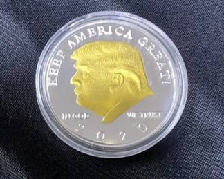 Donald Trump 2020 45th President Keep American Great Coins, Qty 5