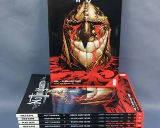 Mad Cave, Nottingham Graphic Novel Vol 1 Death And Taxes, Qty 26