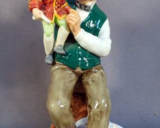 Royal Doulton The Puppetmaker Figurine, 8" Tall