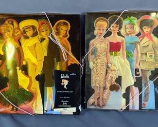 Hallmark Nostalgic Barbie Card Collection And Glamour Dream Card Collection Both In Original Boxes