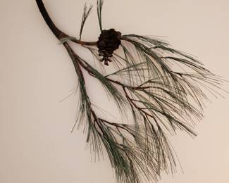 Copper and Brass Pine branch by Andy Brinkley