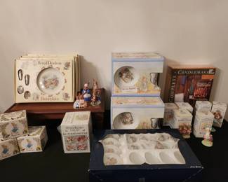 Wedgewood, Beatrix Potter, Hummel tea set. More great gifts 