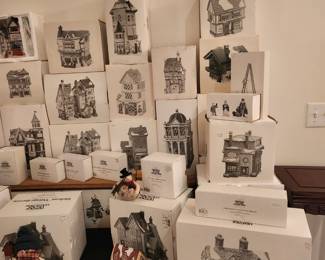 16' Of Table Filled /Dept 56 Villages 
