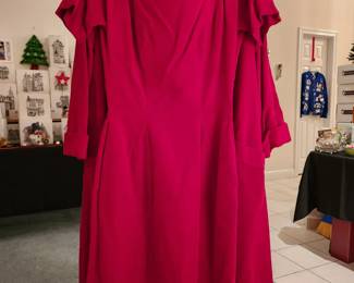 Custom made vintage dress w/ coat
Perfect for the Holidays 