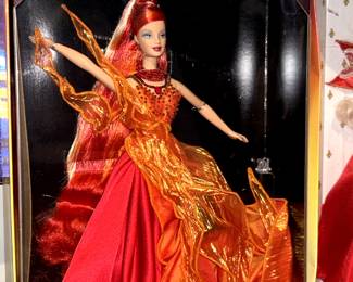 The Dancing Fire Barbie is a limited edition Barbie doll