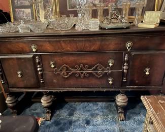 Antique Hardware Store Cabinet, Apothecary Cabinet, Antique Counter