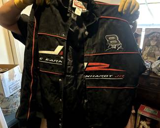 100% Leather Dale Earnhardt Jr Budweiser Jacket