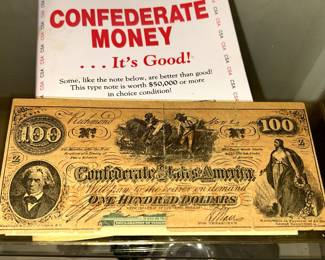 Civil war money 1860s