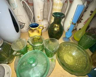 Uranium Glass/red wing