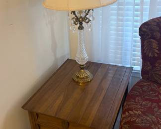 Pair of MCM Heritage side tables