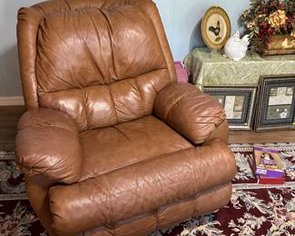 Nice  leather recliner/rocker