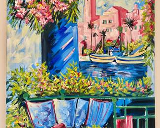 PROVENCE PAINTING FROM FRANCE