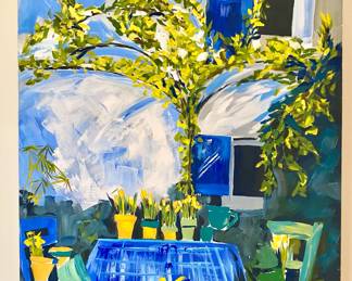 PROVENCE PAINTING FROM FRANCE