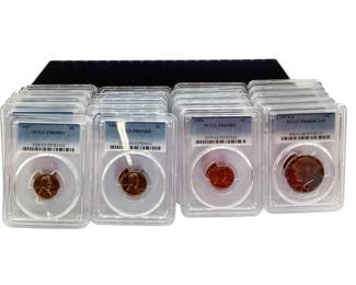 TN07 PCGS Box Of 20 Mostly Pennies PCGS Box of pennies and nickels